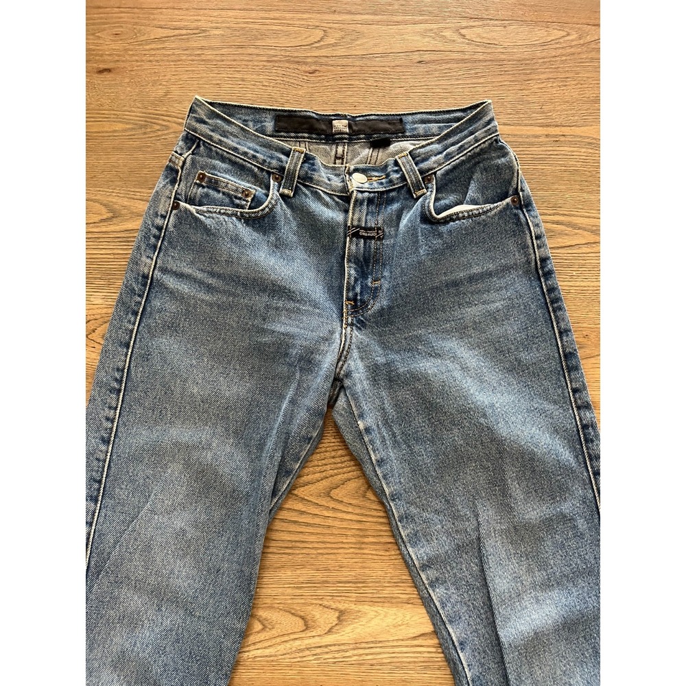 VTG Marithe Francois Girbaud Jeans Women's Medium Straight Leg Blue Denim